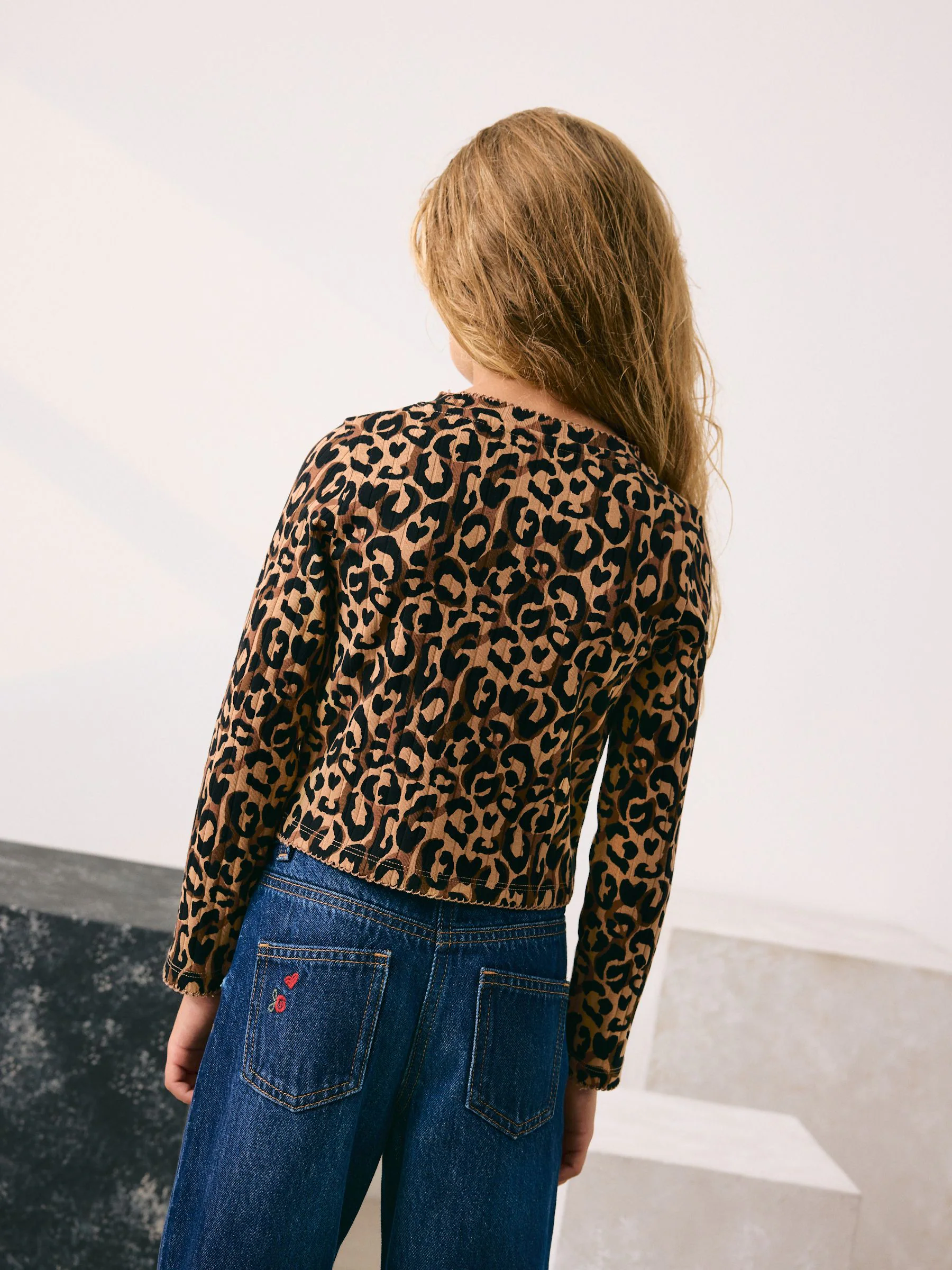 Animal - Long Sleeve Rib Tops 2 Pack (3-16yrs)
