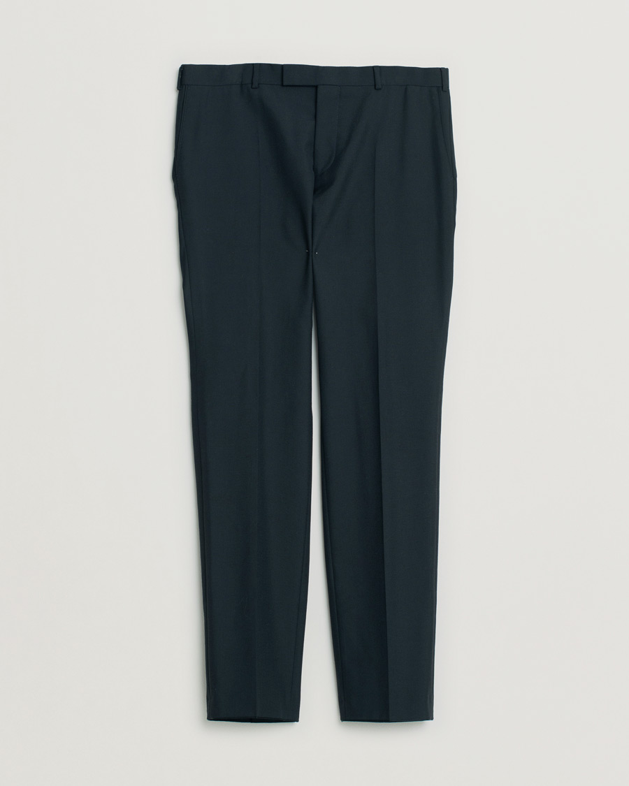 Oscar Jacobson Edmund Wool Stretch Suit Black
