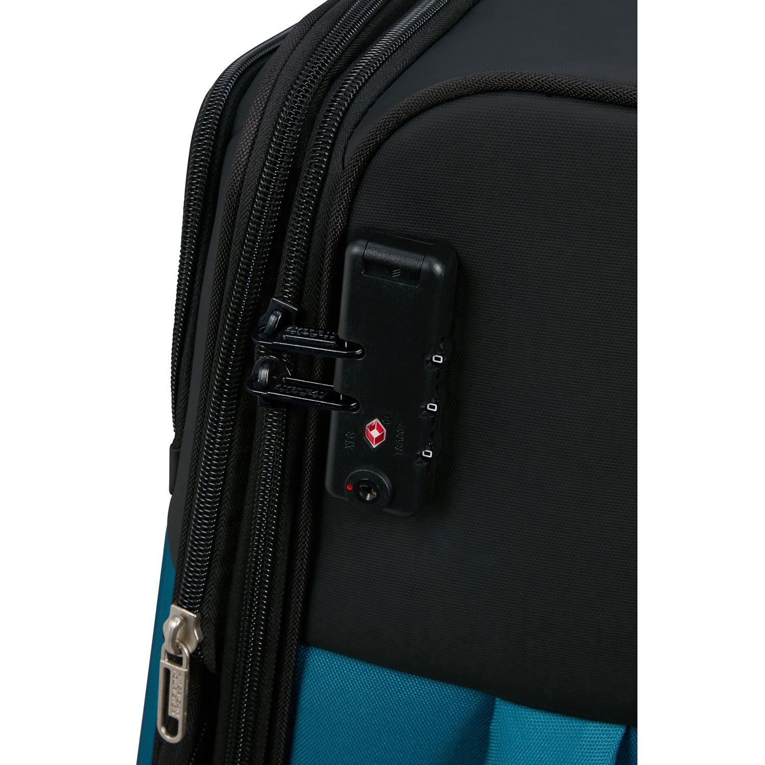 American Tourister Daring Dash Spinner L EXP black/blue
