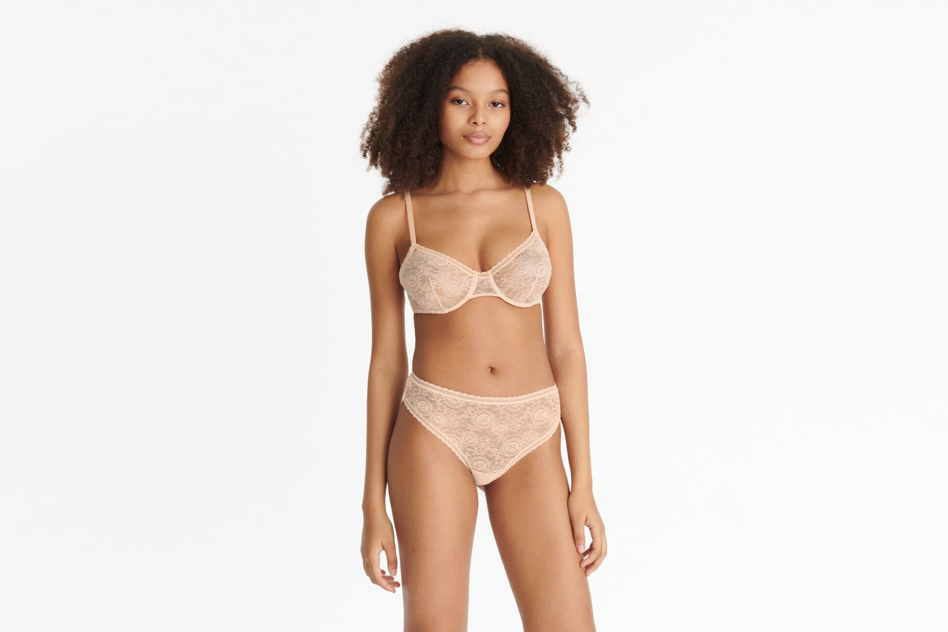 Citrine Tanga ECUME ROSE