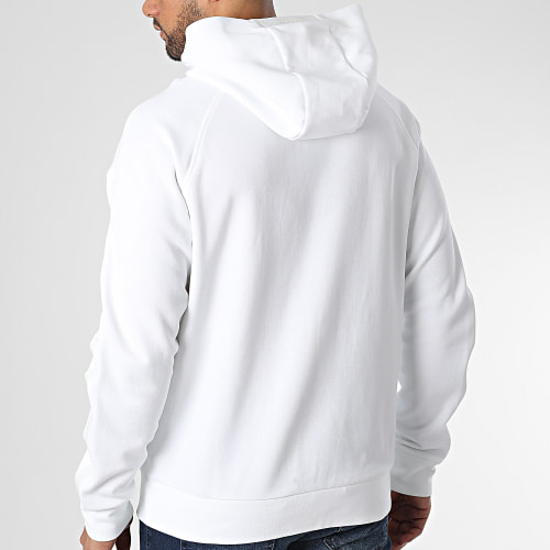 Sweat Capuche Logo Tape 0753 Blanc