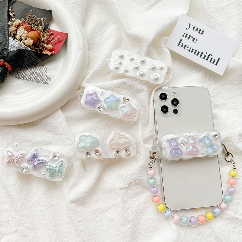likamika - Strass Telefoon Lanyard Clip