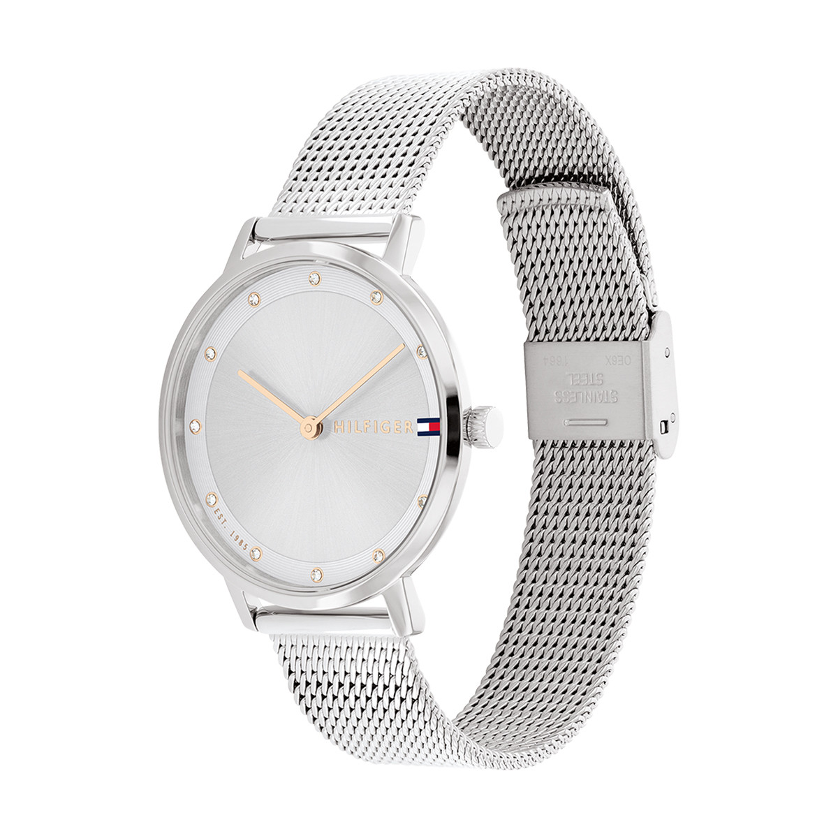 Montre TOMMY HILFIGER Pippa femme bracelet acier gris