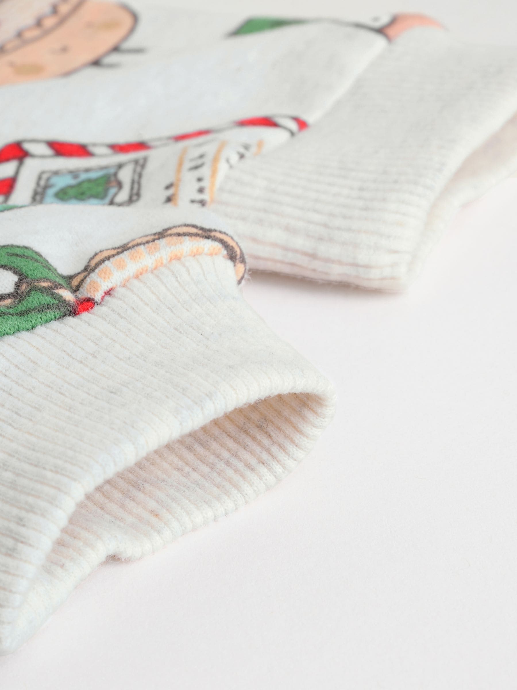 Grijze Santa Traktaties - Kerstmis Sweat en Joggingbroek Baby Set (0mnd-2jr)