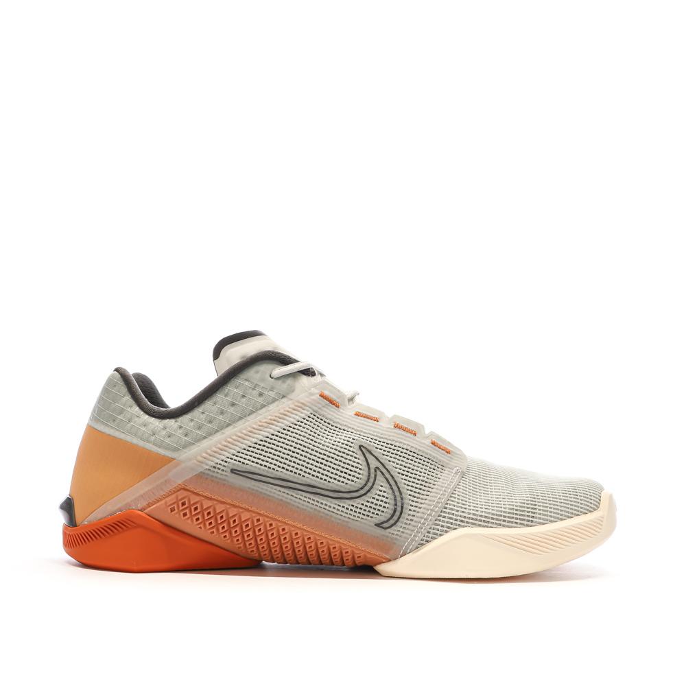 Nike Chaussures Cross training Gris/Orange Homme Nike Zoom Metcon Turbo 2