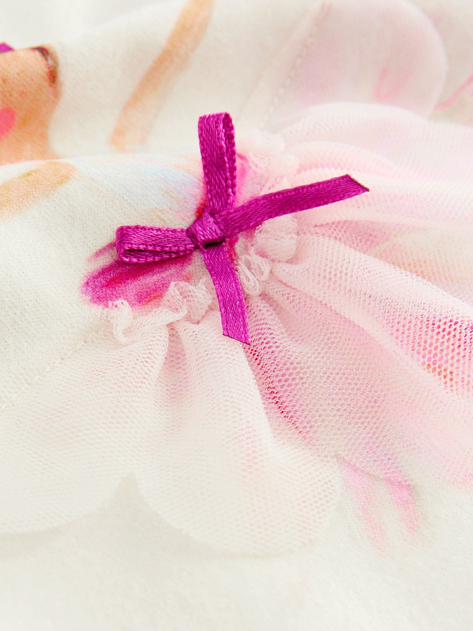 Ecru ballerina - T-shirt met lange mouwen (3 mnd-7 jr)