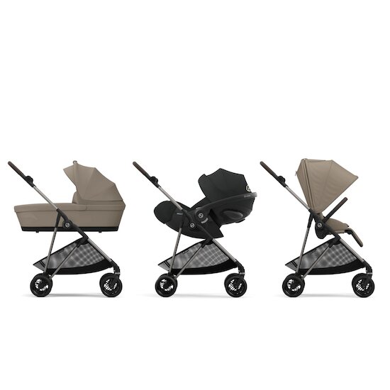 Poussette Melio   Almond Beige        de               CYBEX