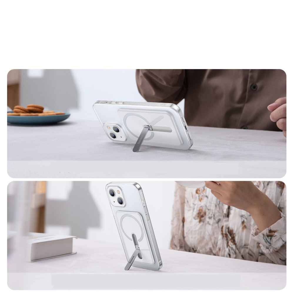 iPhone 13 MagSafe Hardcase Hülle   Kickstand Aufsteller - Transparent
