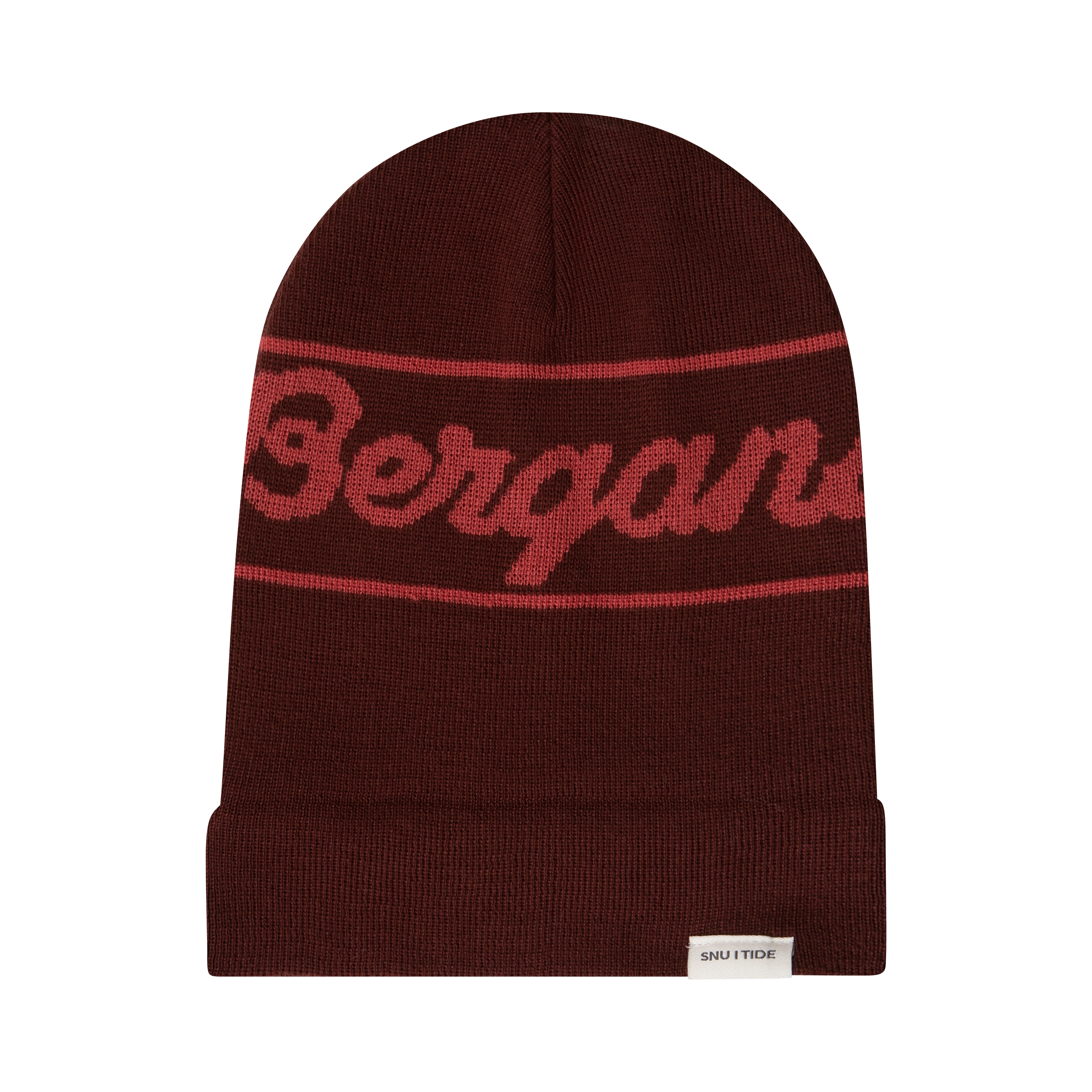 Bergans Logo Youth Beanie Amarone Red / Rusty Dust
