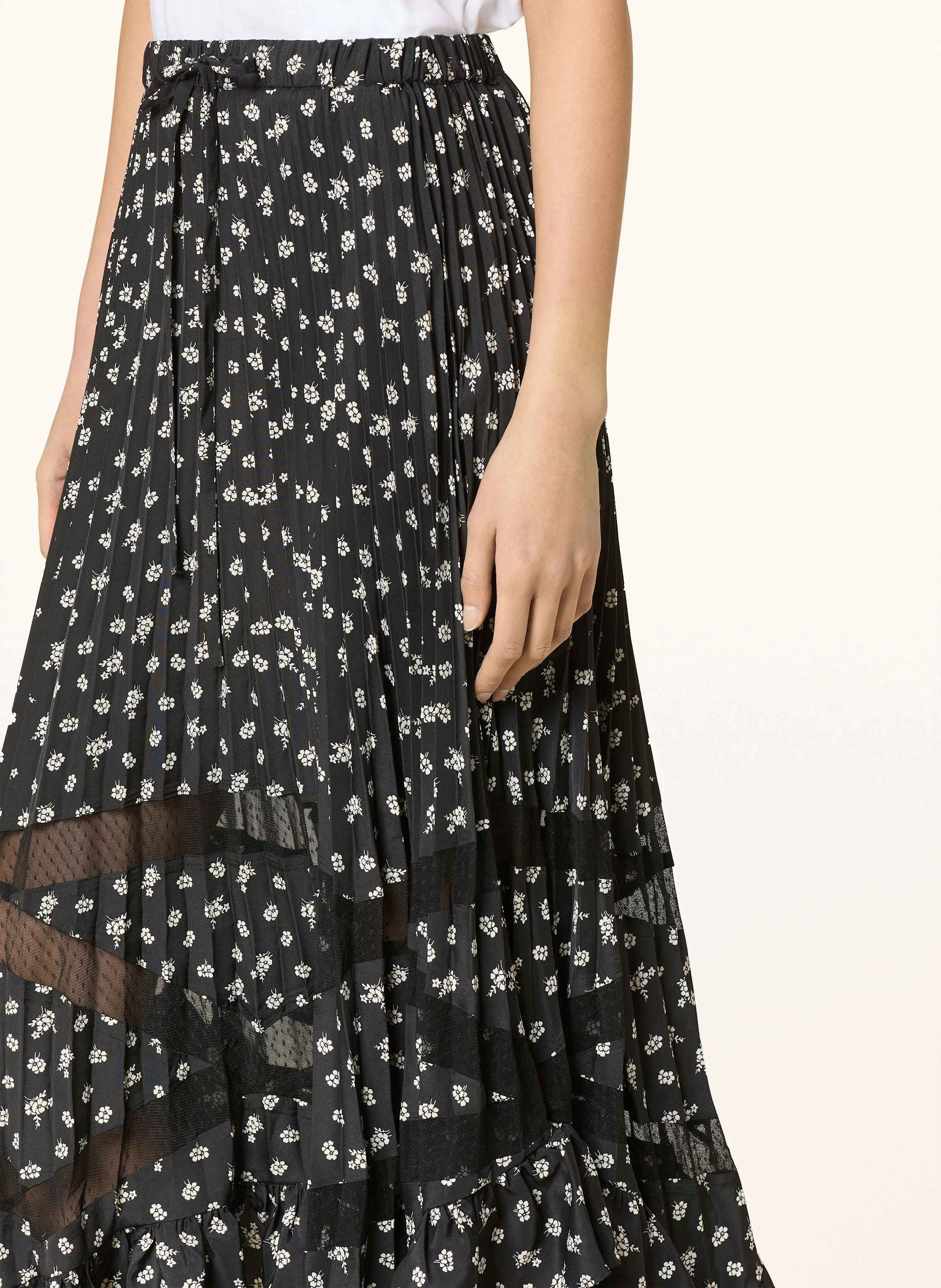 CLAUDIE PIERLOT Plisseerock