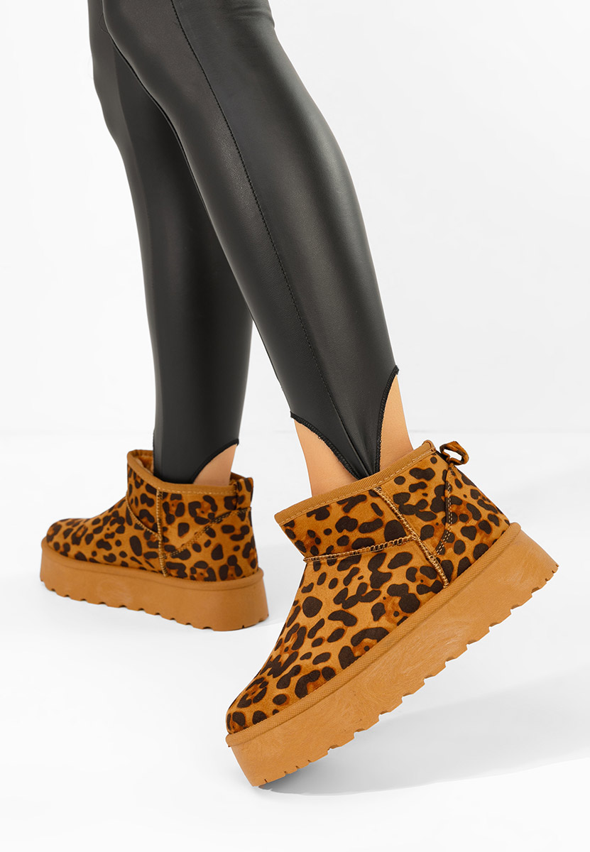 Bottes de neige femme champagne Delvira