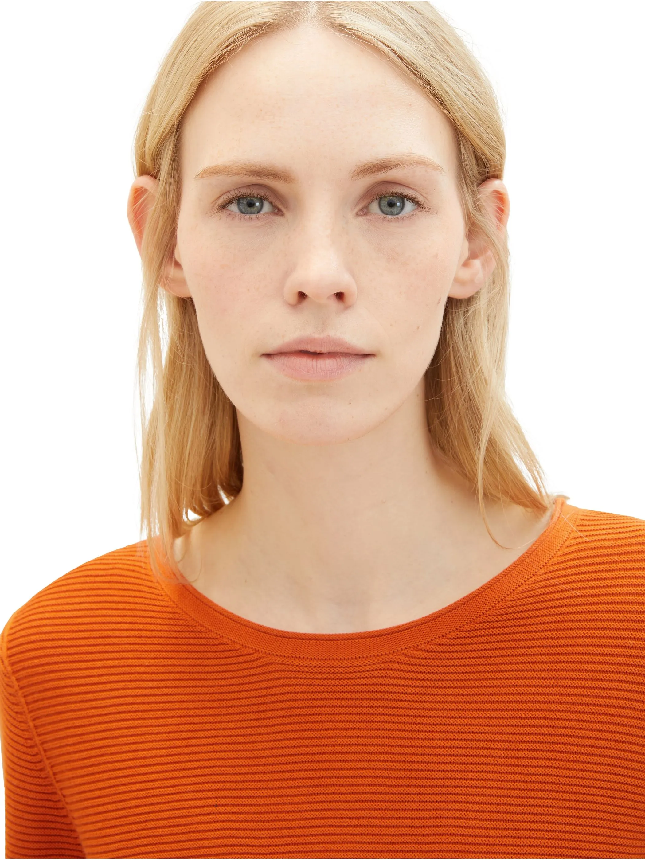 Damen Pullover in Ottoman Ripp