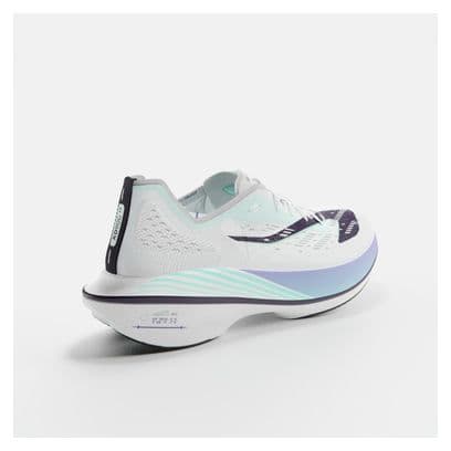 Chaussures Running Femme Kiprun Carbone KD900X LD Blanc/Vert