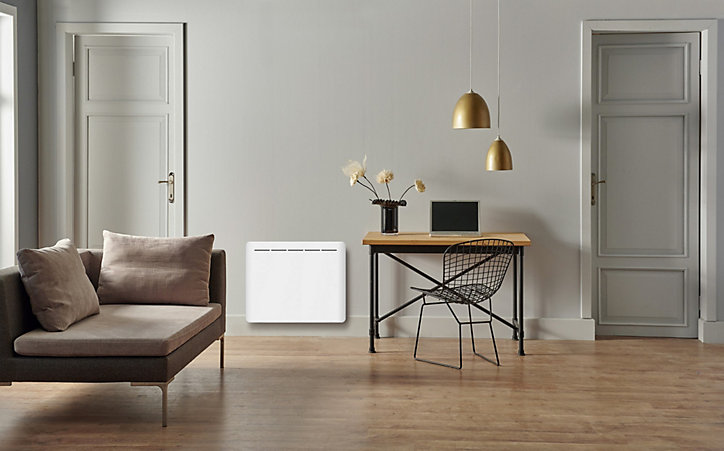Radiateur électrique double cœur de chauffe Diva 1500W