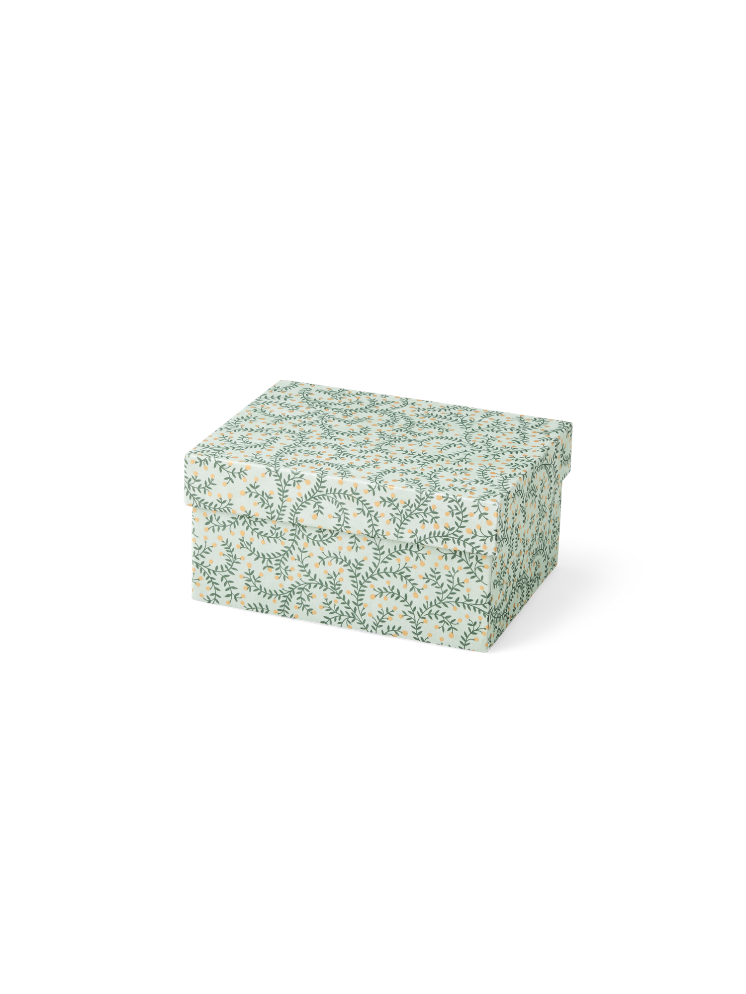 Æske | Papir. 17,5 x 13,5 x 8,5 cm. | Dusty Green