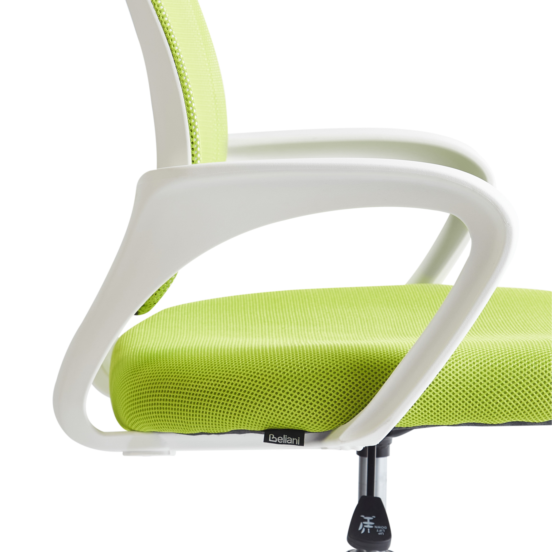 Beliani - SOLID - Bureaustoel - Limegroen - Polyester