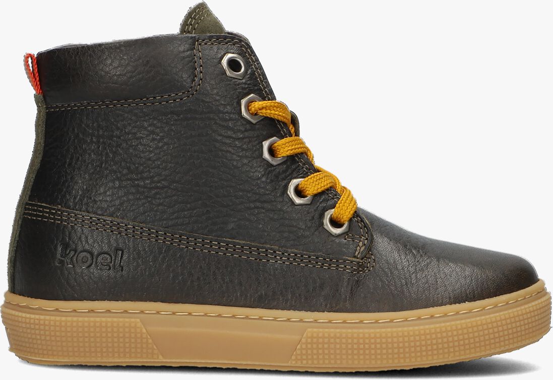 KOEL4KIDS groene koel4kids hoge sneaker 03m008