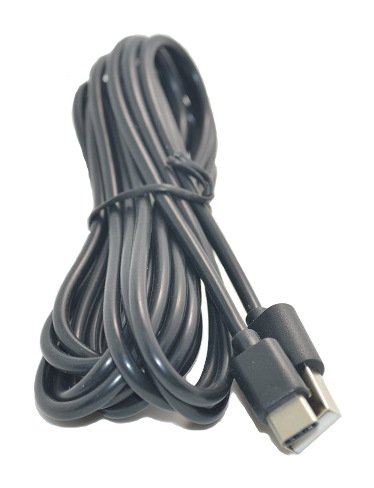 Ladekabel USB auf USB-C 2 m schwarz