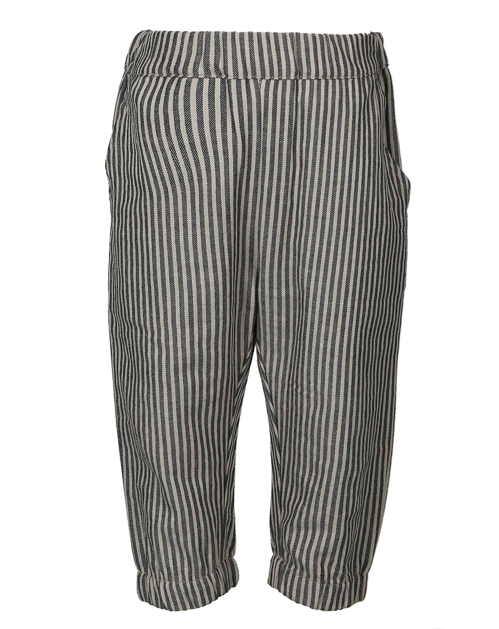 Hose ANDY STRIPES in black coal
