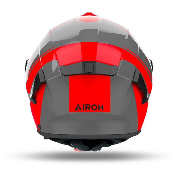 Airoh - Casque Spark 2 Chrono Orange / Blanc / Noir / Brillant