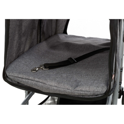 Trixie Buggy grau 47x100x80cm