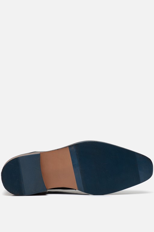 Vertice Veterschoenen zwart Leer