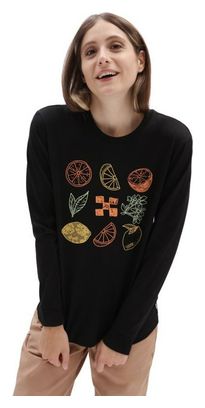 T-shirt manches longues Femme Vans Lizzie Armanto Noir