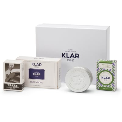 Geschenkset Klar Seifen Herren