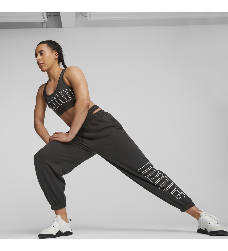Sutiã de treino gráfico Puma 4Keeps preto