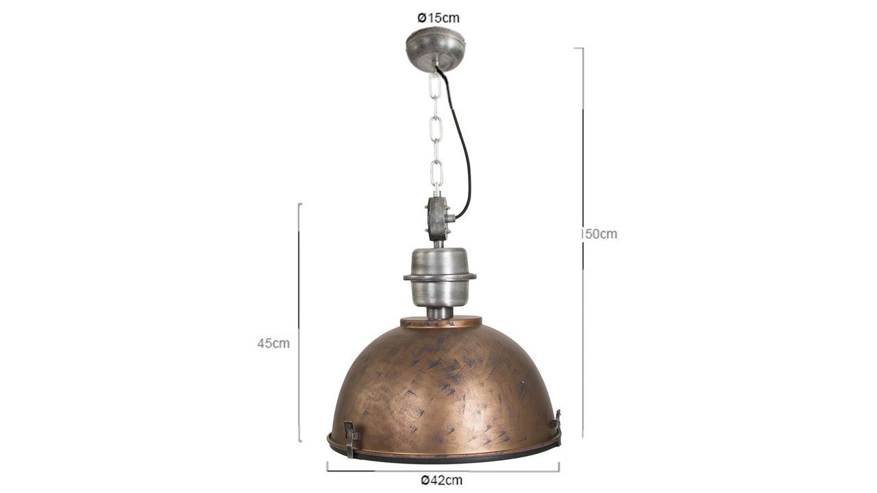 Hanglamp 7586B Bikkel ⌀42  cm