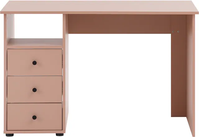 Schildmeyer Schreibtisch »Smash, Breite 115 cm« 3 Schubladen mit Teilauszug und Metallbeschlägen