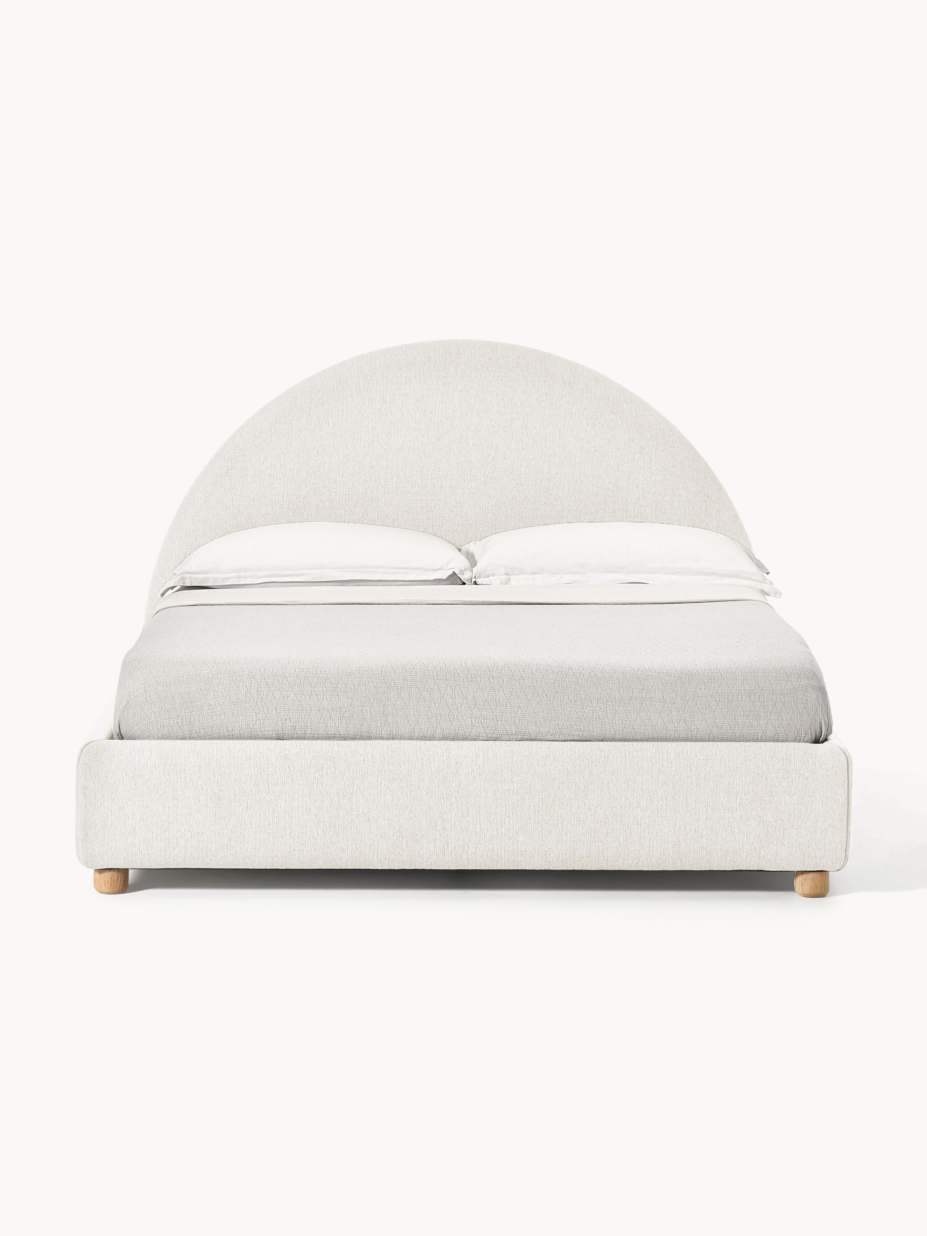 Gestoffeerd bed Ebba met opbergruimte
