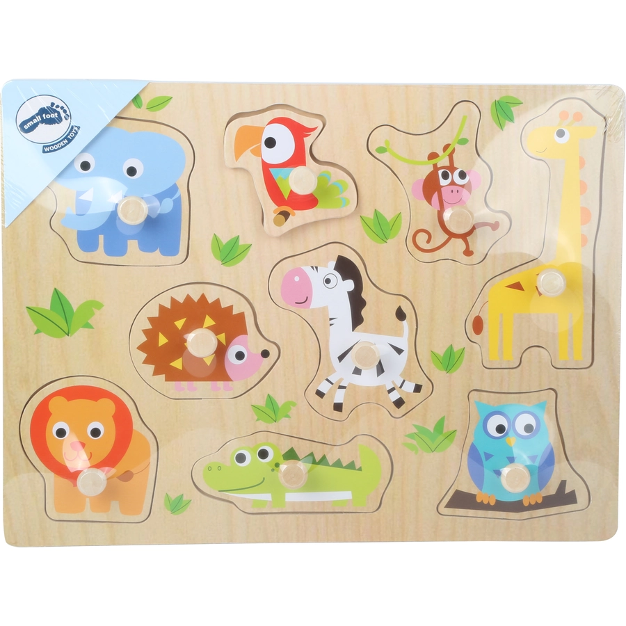 small foot® Setpuzzle Zootiere, 9 Teile