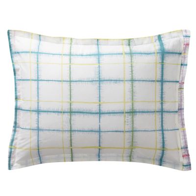 Linge de lit à carreaux - BECQUET CRÉATION