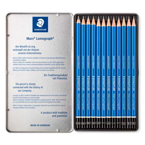 STAEDTLER® Mars® Lumograph® 100 Zeichenbleistifte, Sets