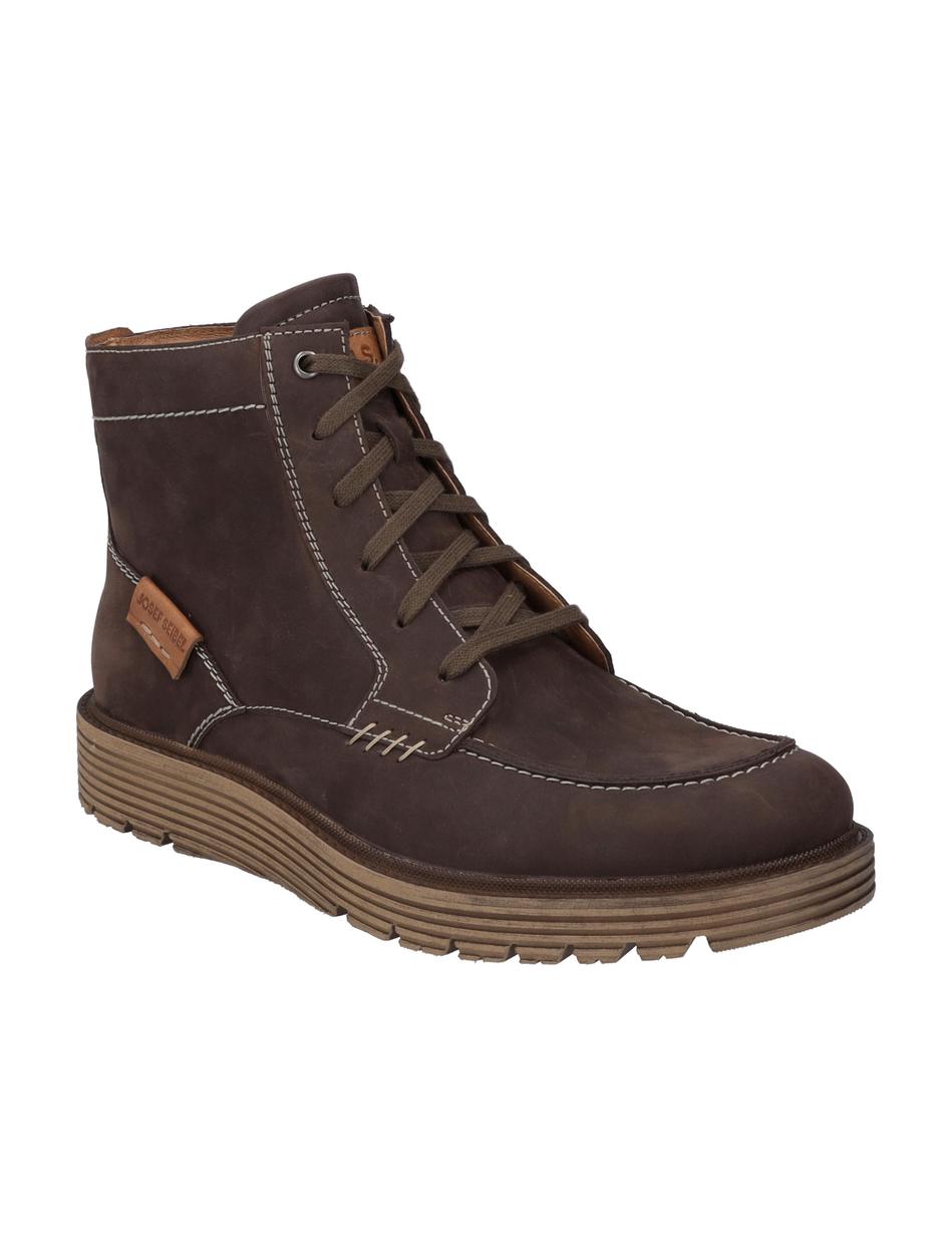 Stiefelette Cooper 03, mocca-kombi