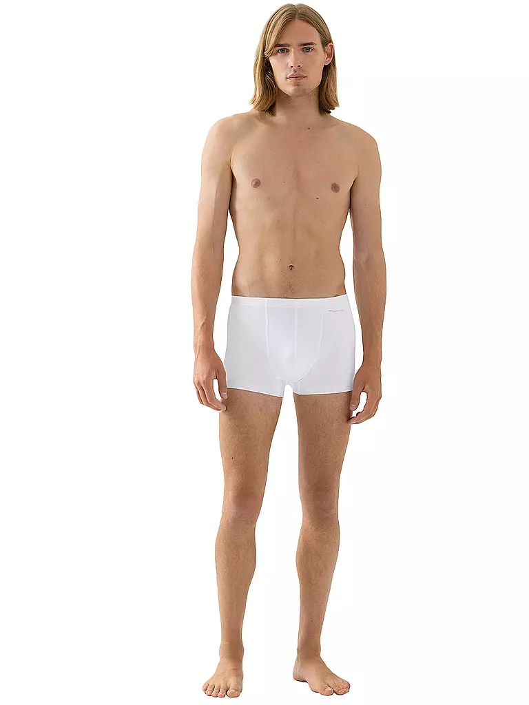 MEY Pants Casual Cotton Weiss weiss
