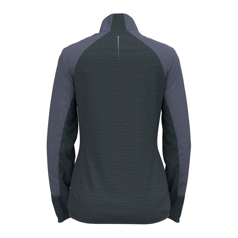 Odlo ESSENTIAL INSULATOR HYBRID - Veste Femme india ink/folkstone gray