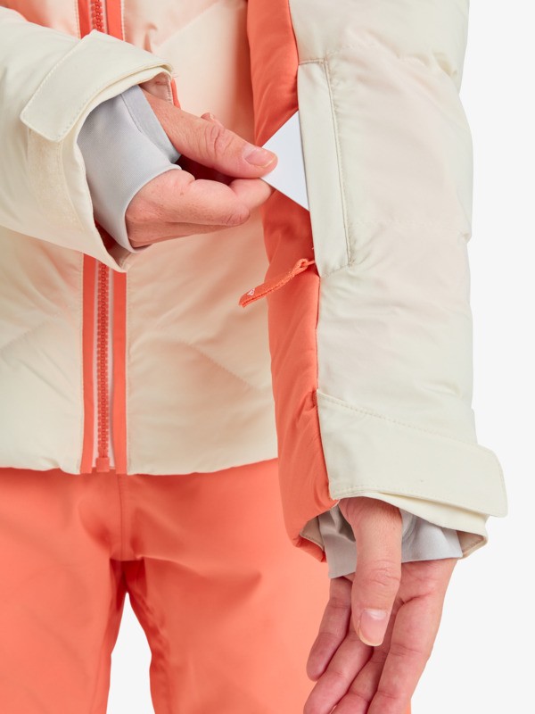 Snowdrift 15K Veste de snow technique Blanc Femme