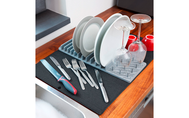 Westmark Abtropfmatte mit Geschirrhalter 60 x 46 cm