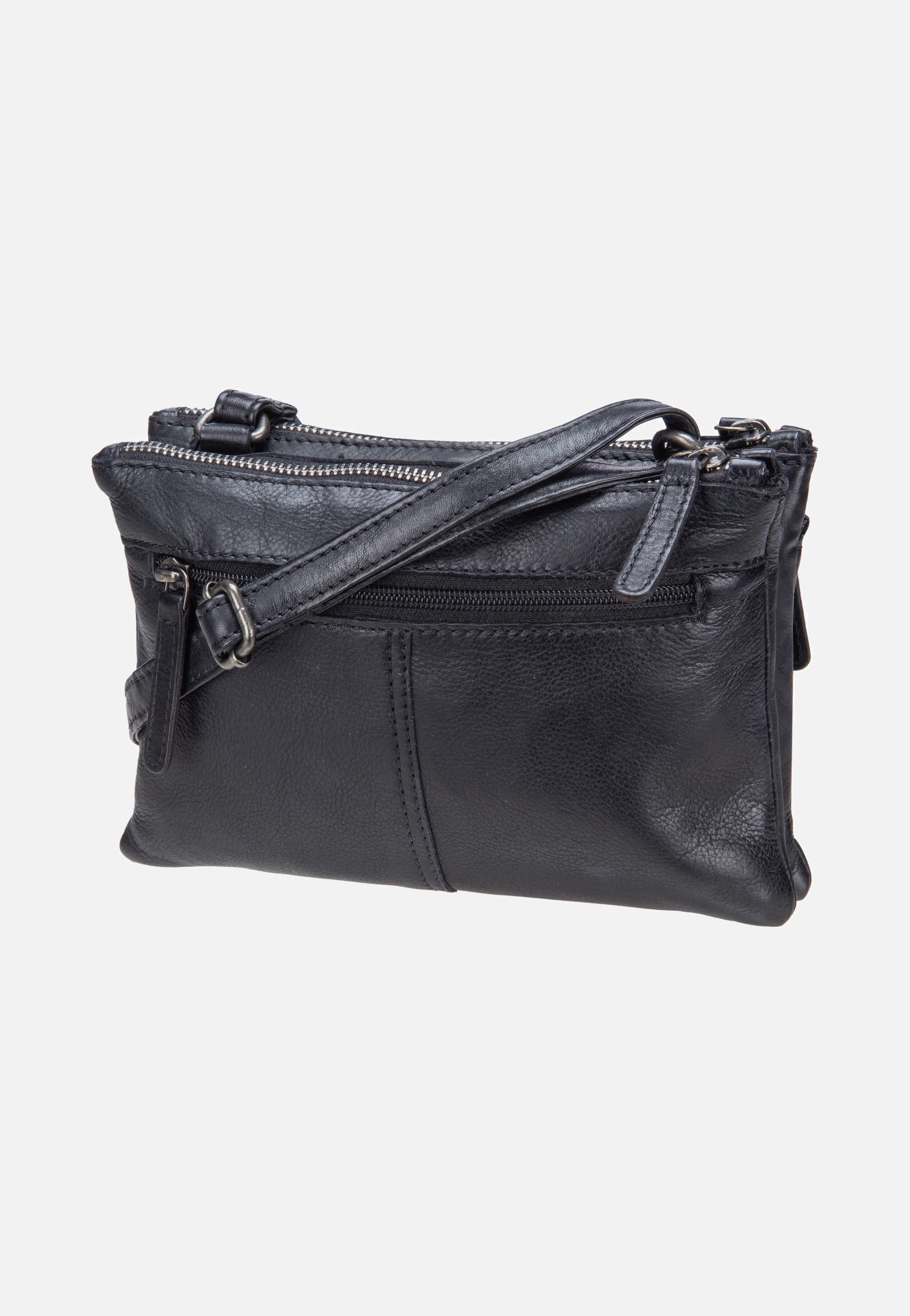 Colombiana Rv 3 Zip Small Black - Crossbody Bag
