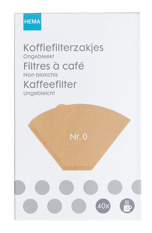 filtres à café n°0