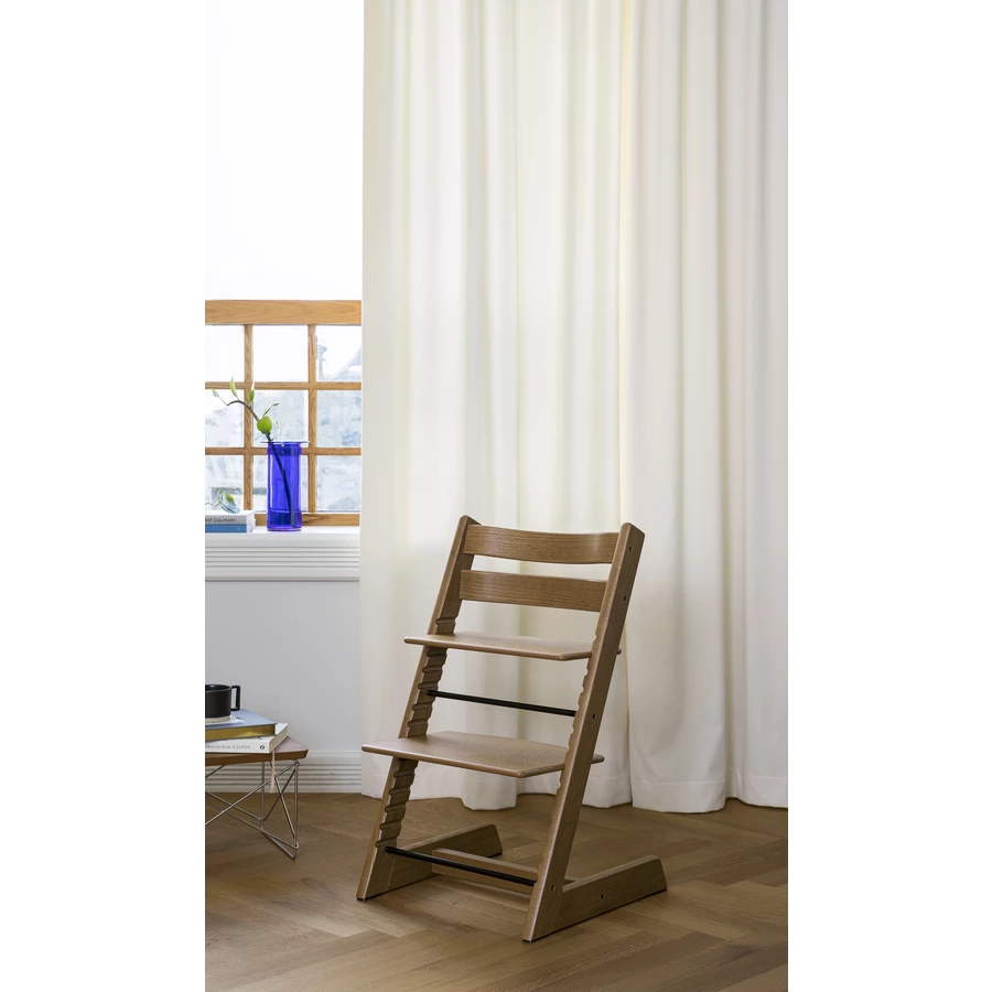 STOKKE® Tripp Trapp® Hochstuhl Oak Brown Wash inkl. Newborn Set™ Grey