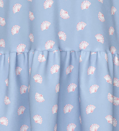 Name It Kjole - NkfVigga Capsl - Chambray Blue/Seashells