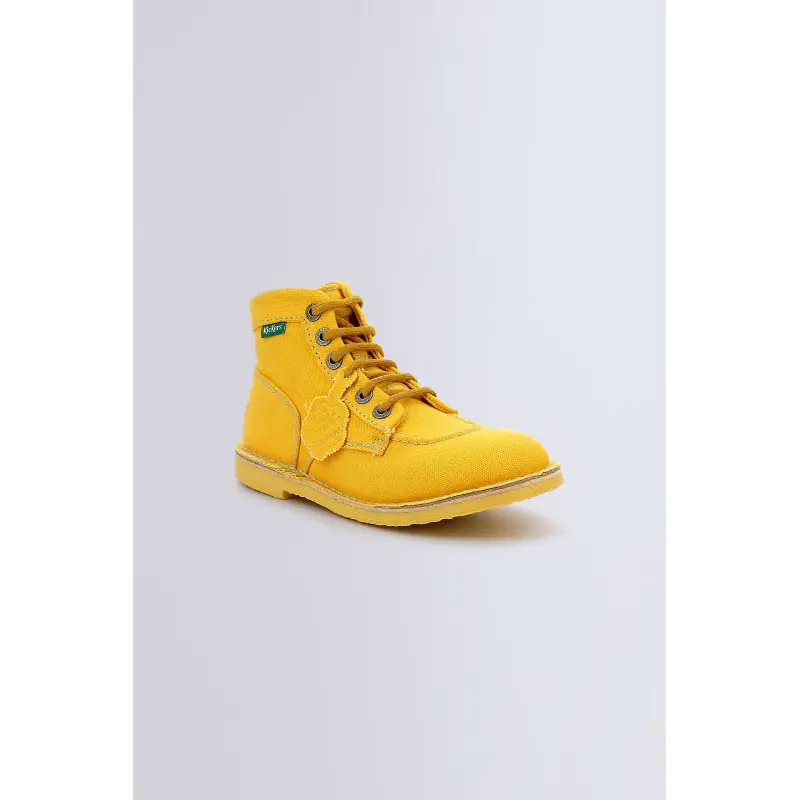 KICKLEGEND JAUNE BOTTINES Textile Femme