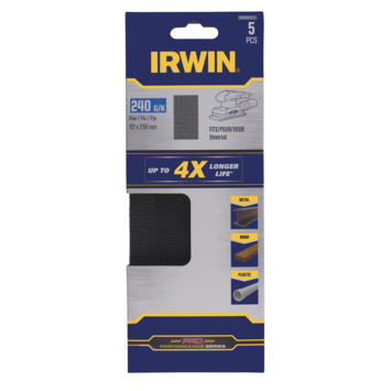Irwin schuurgaas 230 x 93 mm K120 5 stuks.