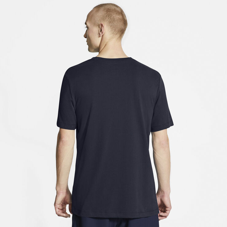Nike Dri Fit Swoosh Traenings T Shirt Blå