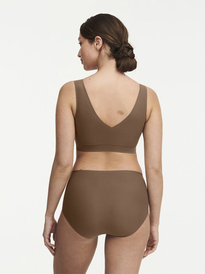 Chantelle SoftStretch Padded Top Brun
