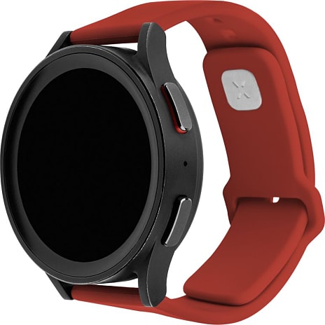Fixed Silicon Sporty Strap silikonerem til Smartwatch - rød