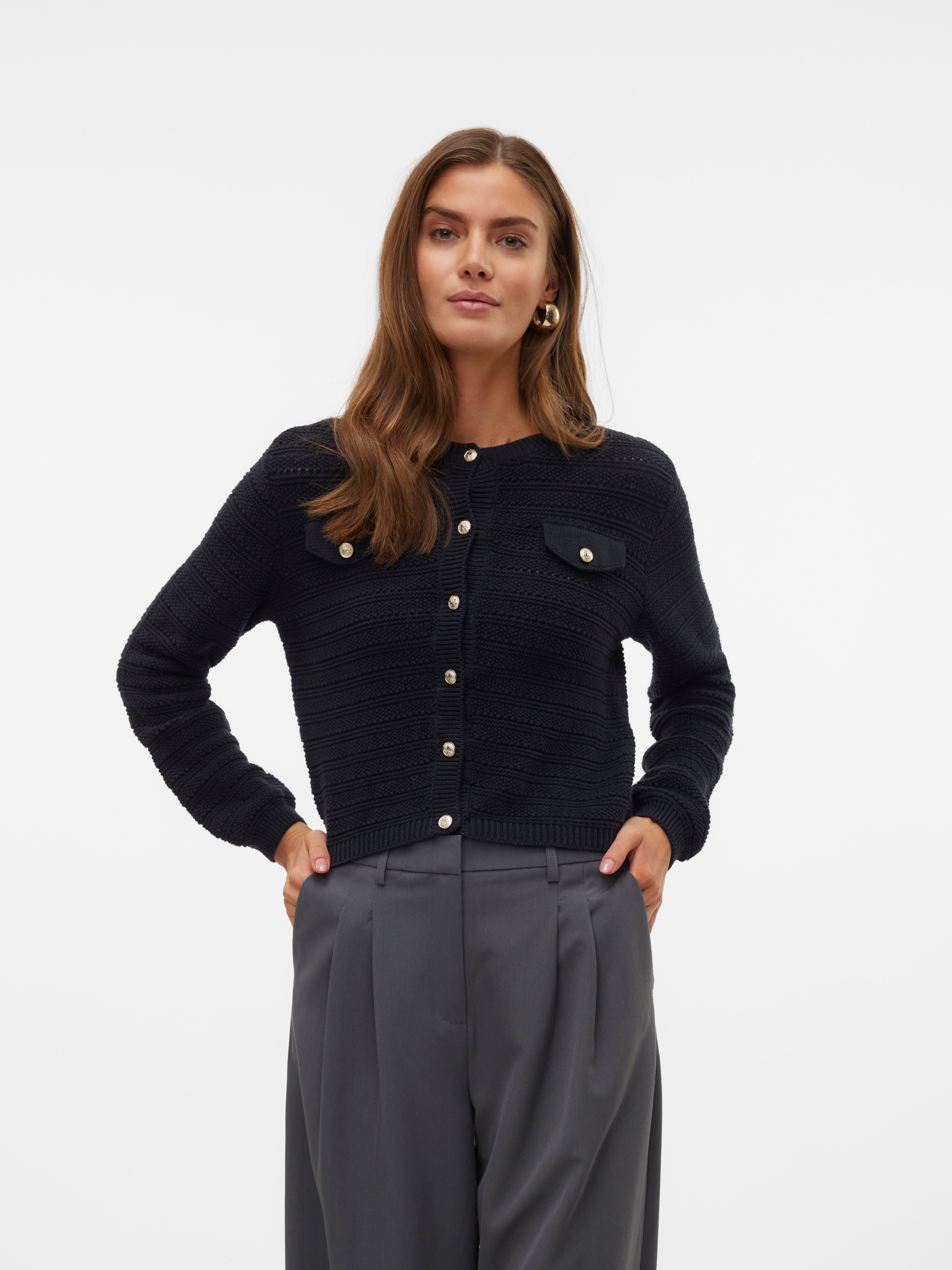 VMVIOLETTA Gebreid vest
